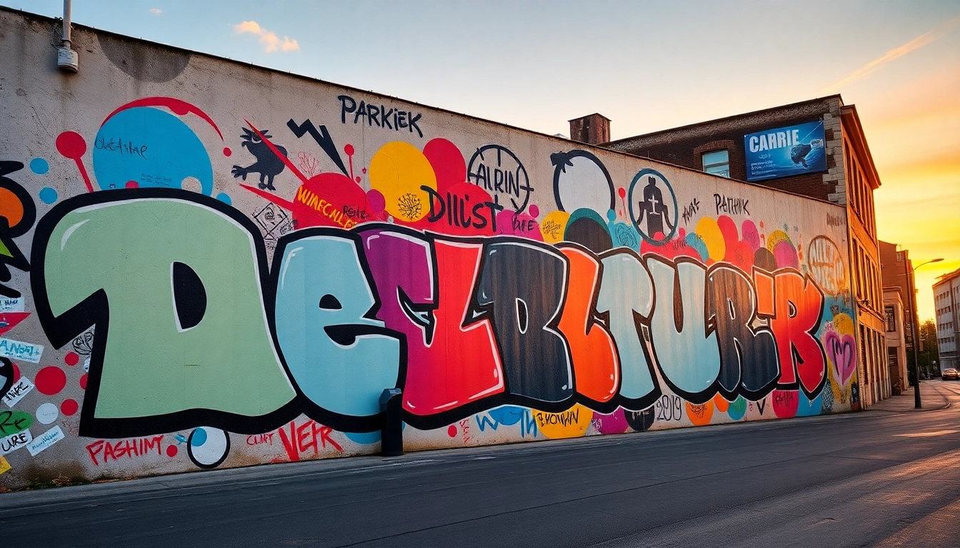 Entdecke die kreative Seite von Graffiti Düsseldorf mit beeindruckenden urbanen Kunstwerken und aktiven Künstlern.