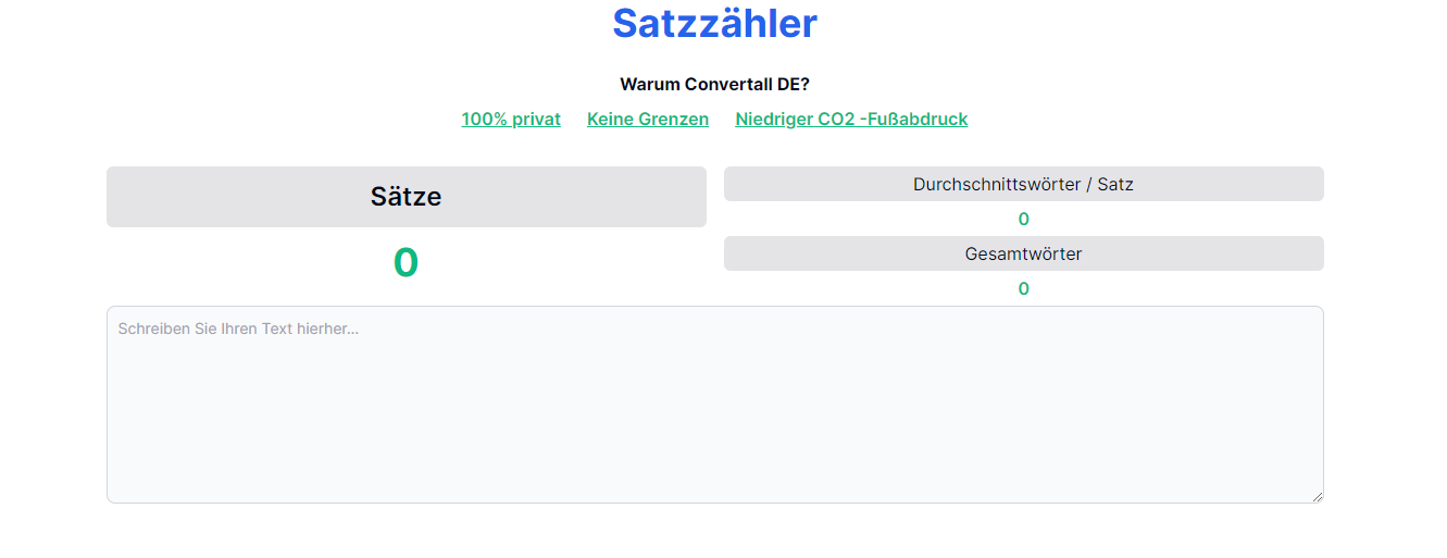 Auf den Spuren des Satzzählers: Ein Wegweiser zum Schreibglück
