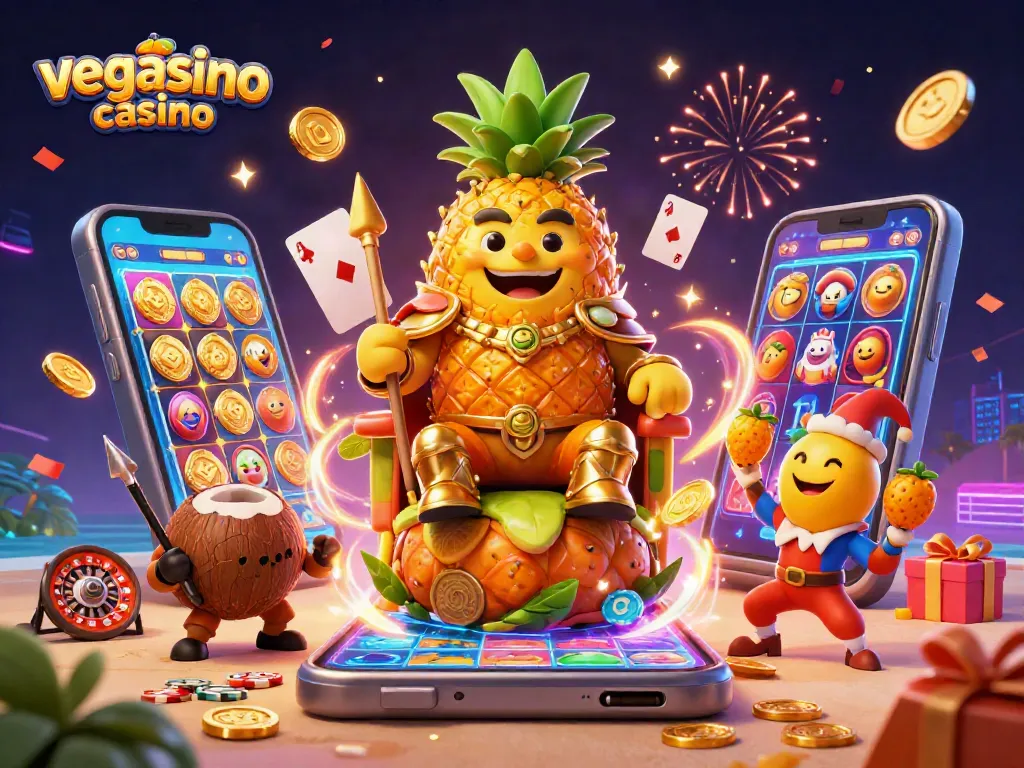 Experience the excitement of vegasino casino with vibrant game elements and dynamic characters.