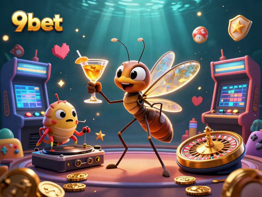 Spin the winning reels at 9bet with vibrant 3D characters and casino magic.