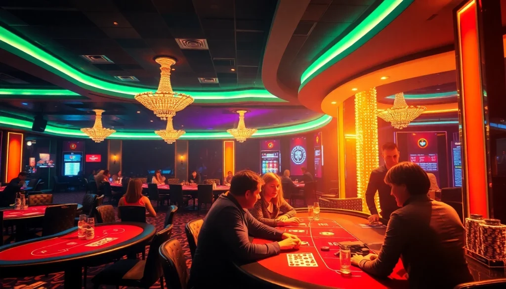 Im Casino ohne Anmeldung genießen Spieler lebhafte Tischspiele in festlicher Atmosphäre.