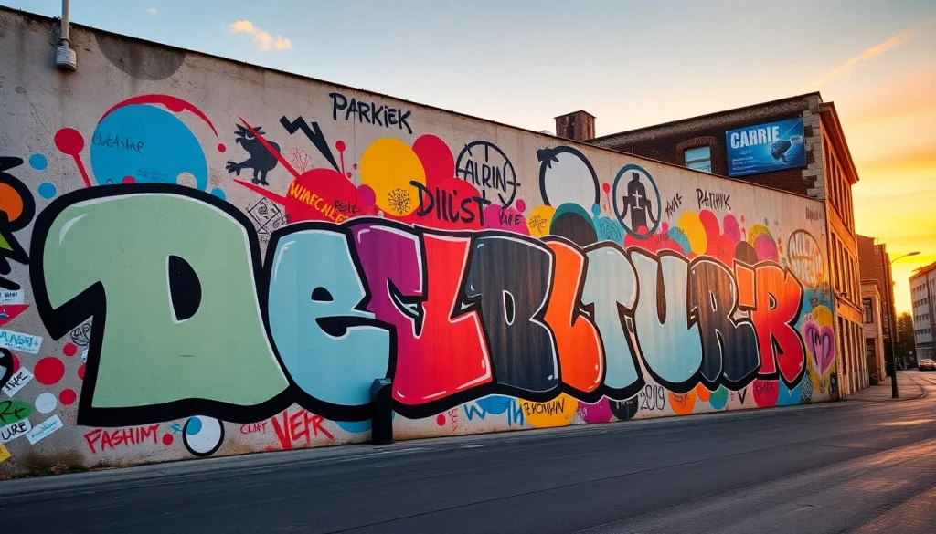 Entdecke die kreative Seite von Graffiti Düsseldorf mit beeindruckenden urbanen Kunstwerken und aktiven Künstlern.