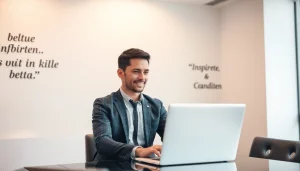 Headhunter Chemnitz im Gespräch mit einem Kandidaten in einem modernen Büro.
