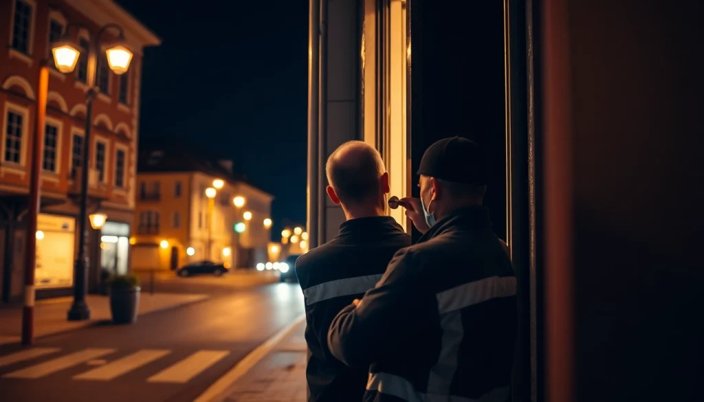 Schlüsseldienst Speyer öffnet beschädigungsfrei eine Tür für schnellen Zugang zur Sicherheit.