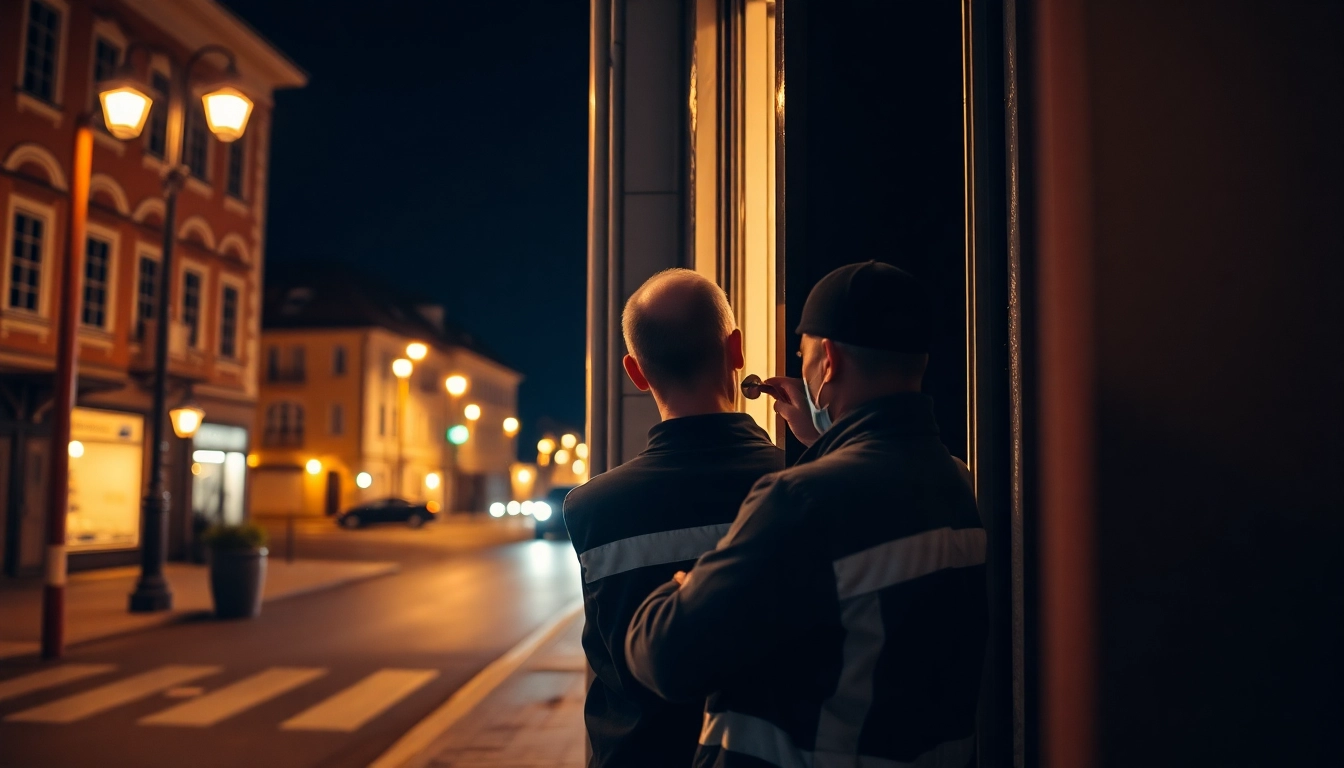 Schlüsseldienst Speyer öffnet beschädigungsfrei eine Tür für schnellen Zugang zur Sicherheit.