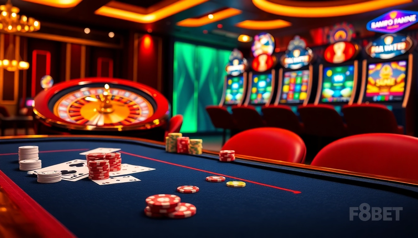 Experience thrilling gambling adventures at F8BET with exciting casino games and immersive play.