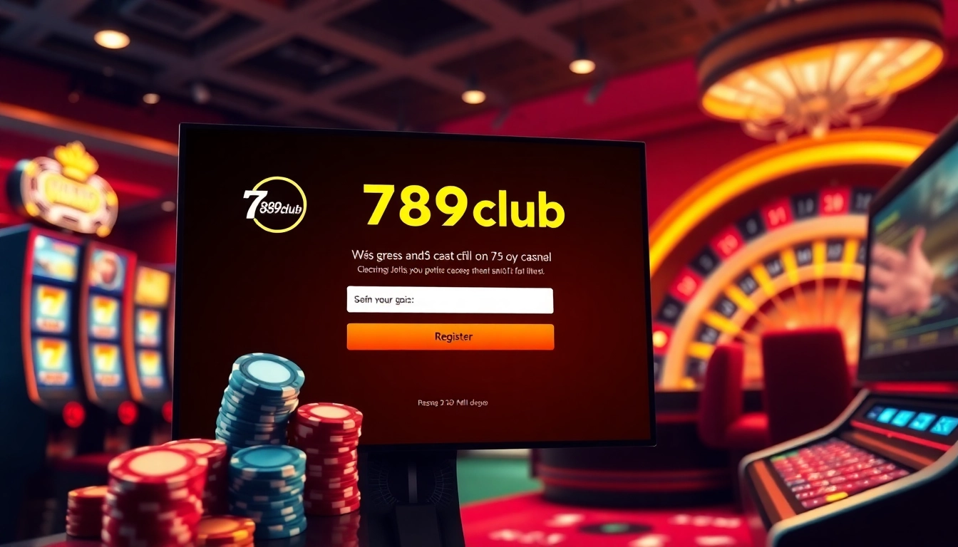 Get ready to đăng ký 789club at an exciting online casino filled with vibrant gaming elements.