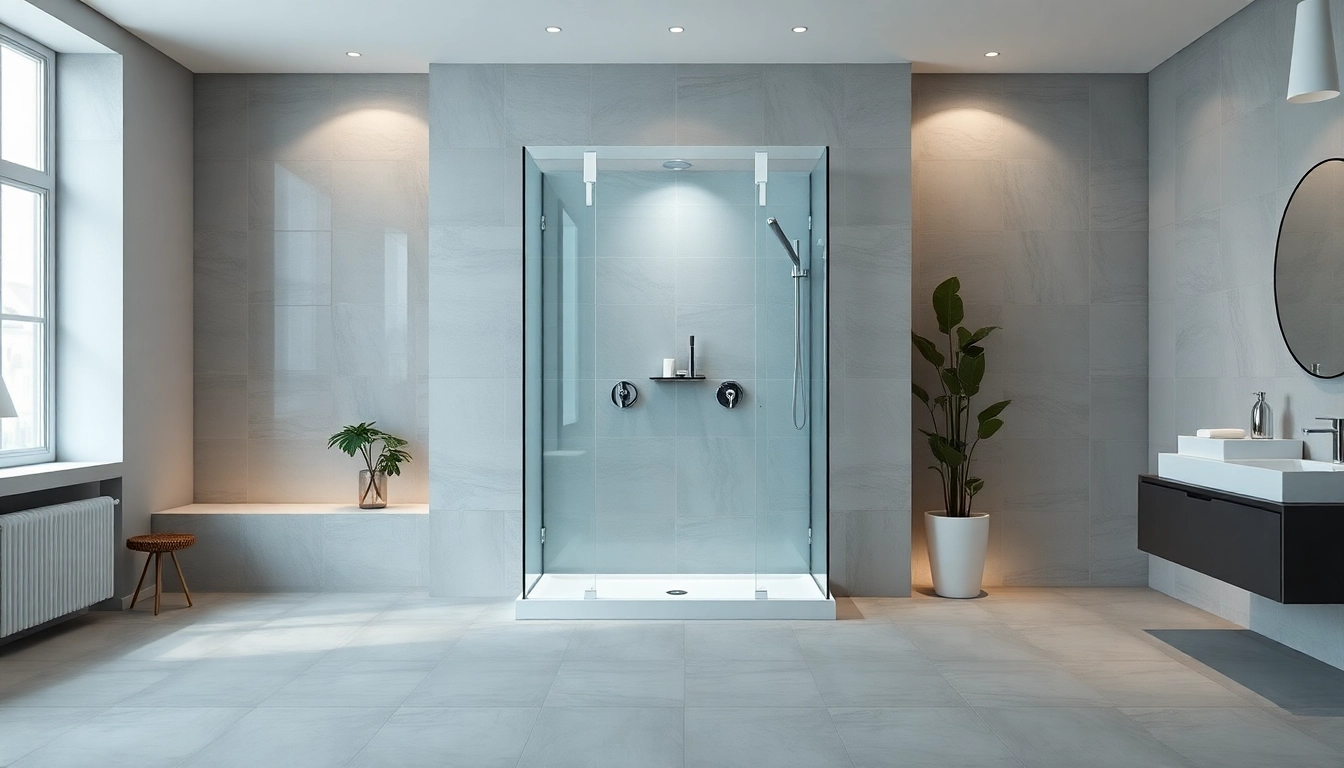 Genießen Sie die Komfort von sonni Duschkabine 80x80 in einem stilvollen Badezimmer.