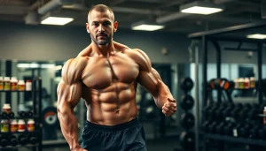 Muskelaufbau mit Unique Pharma Steroids unterstützt durch effektive Supplements.